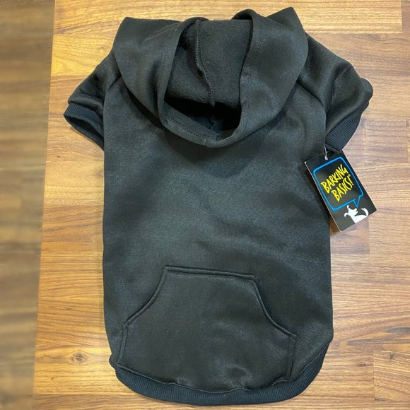 BaxterBoo Dog Hoodie | Black | Size Large - Picture 2 of 9